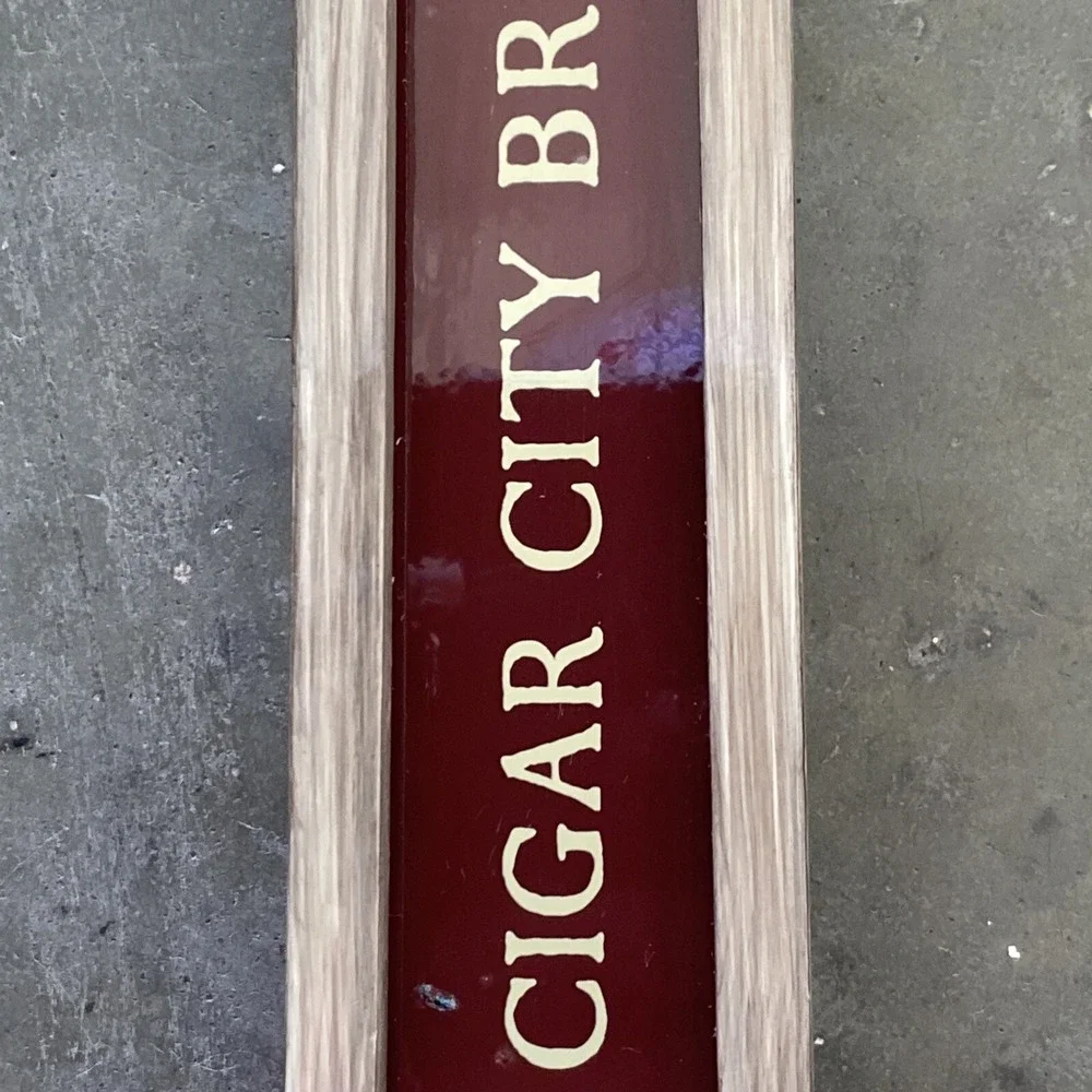 Cigar City Brewing Hecho A Mano Special Release Beer Tap Handle, 12.5 inches